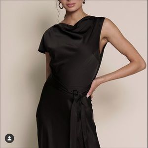 Beautiful black silk dress ! From Nordstrom rack !